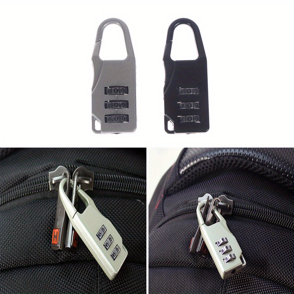Travel Accessories In Bulk - 5Pcs/Lot Mini Travel Padlock Aluminum Alloy
