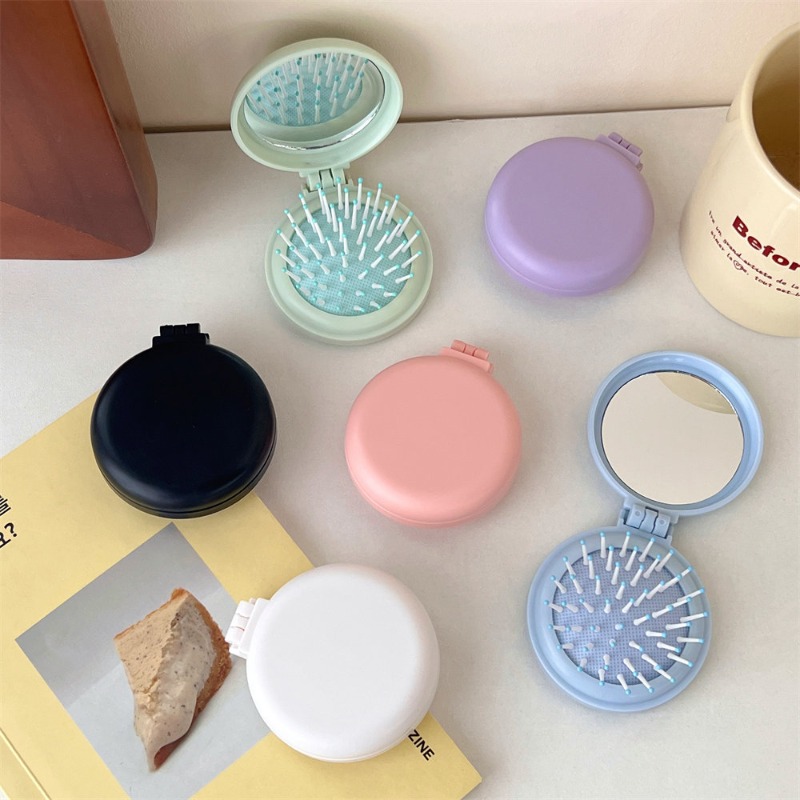 Travel Accessories For 1 Year Old - 1 Piece Mini Portable Travel Hairbrush