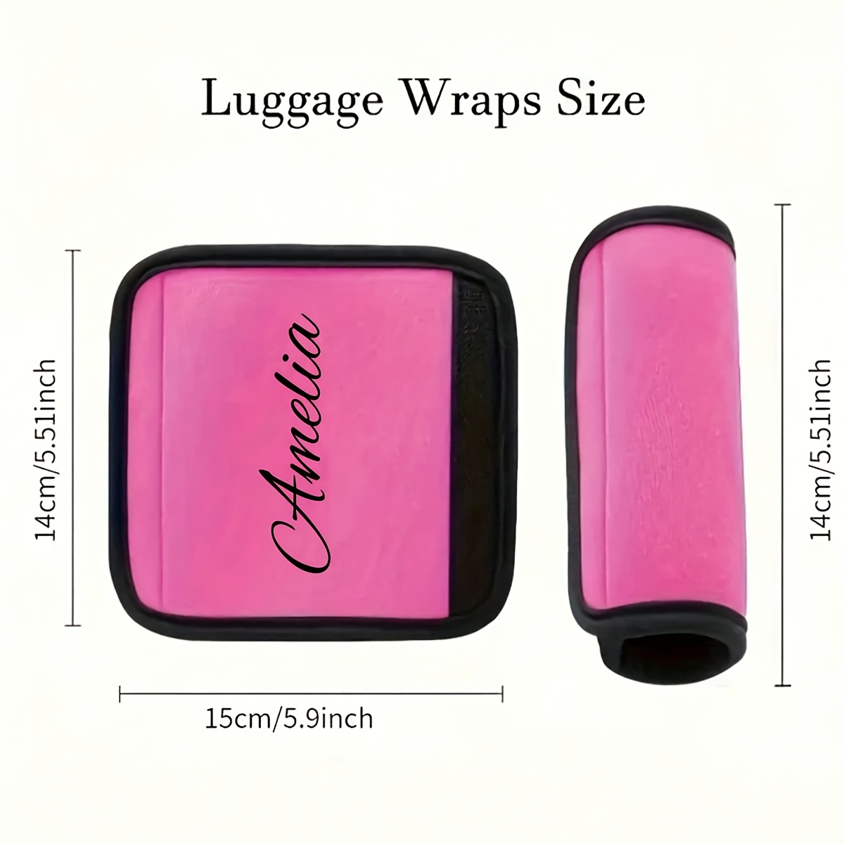 Custom Name Luggage Handle Cov - Travel Accessories To Gift recension och pris
