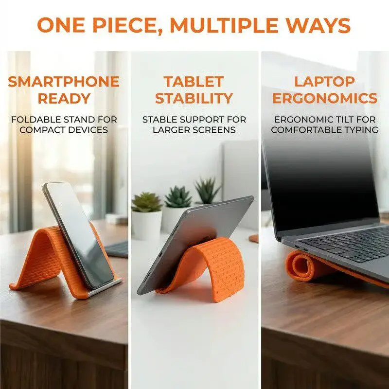 Silicone Foldable Phone Stand  - Travel Accessories Apple recension och pris