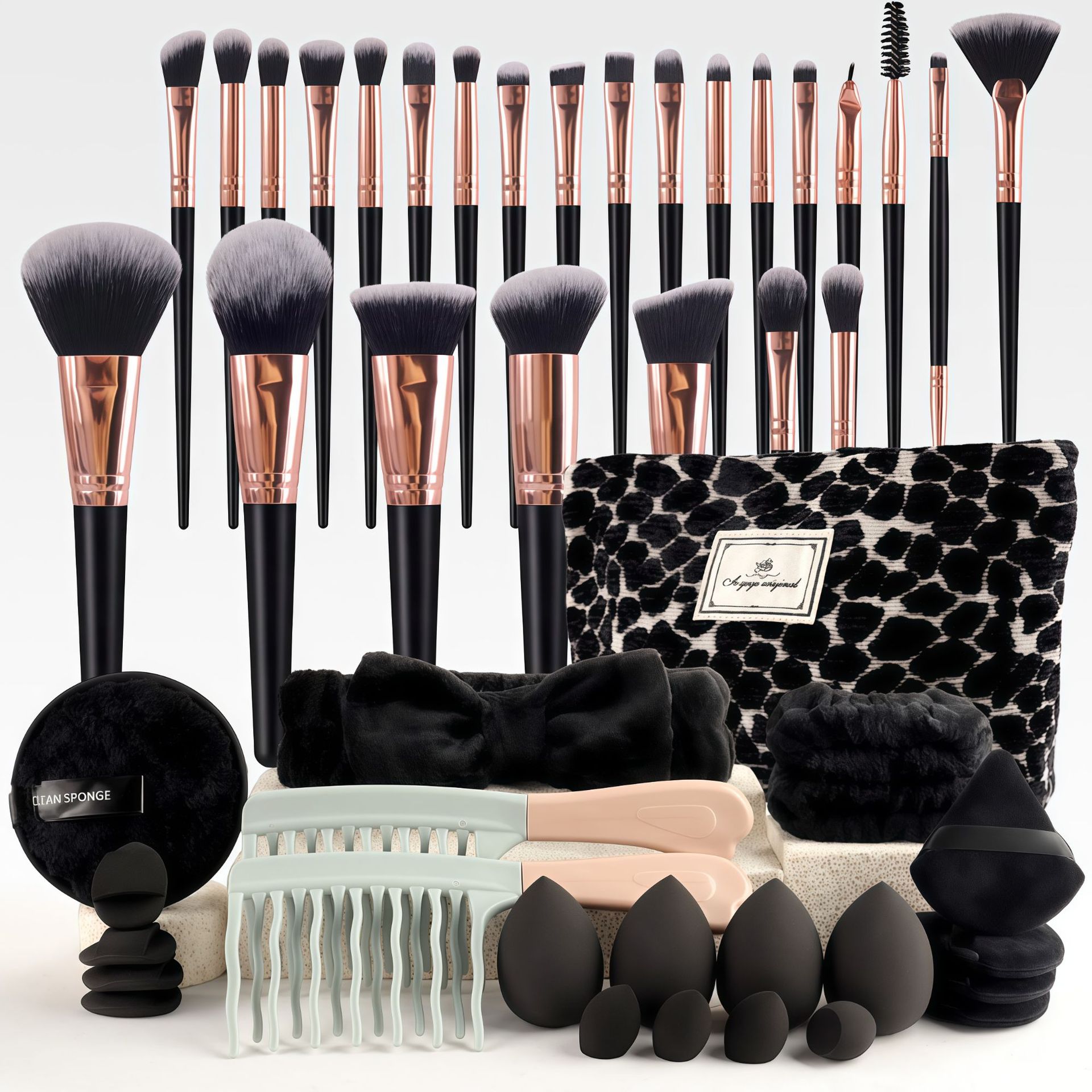 Makeup Brush Set Chic Fragranc - Travel Accessories And Bags recension och pris
