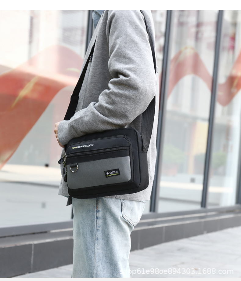 Casual Men's Crossbody Shoulde - Travel Accessories To Gift recension och pris