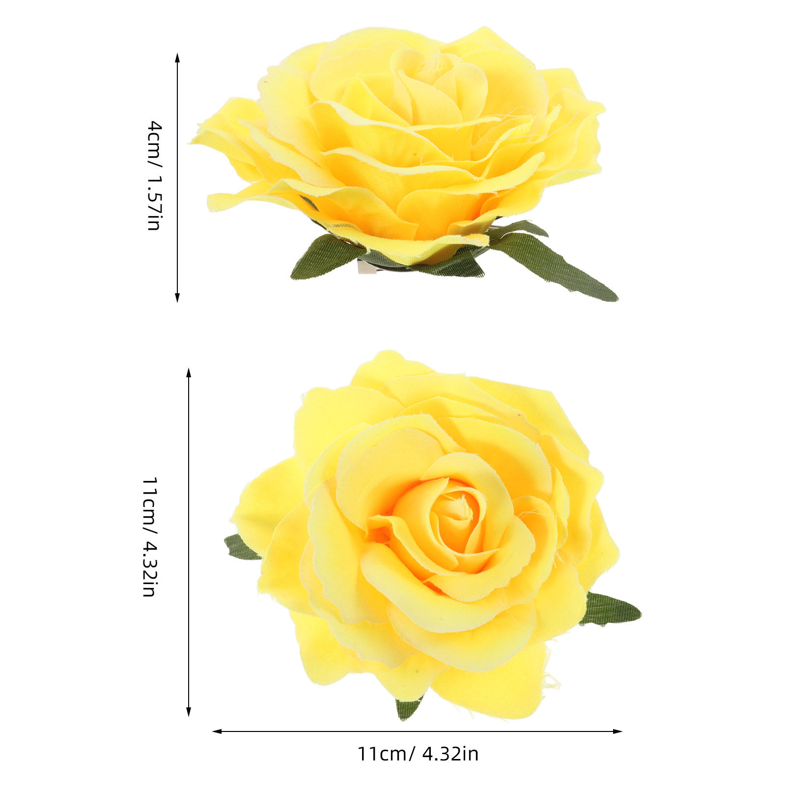 4Pcs Cloth Rose Brooch Flower  - Travel Accessories Hawaii recension och pris