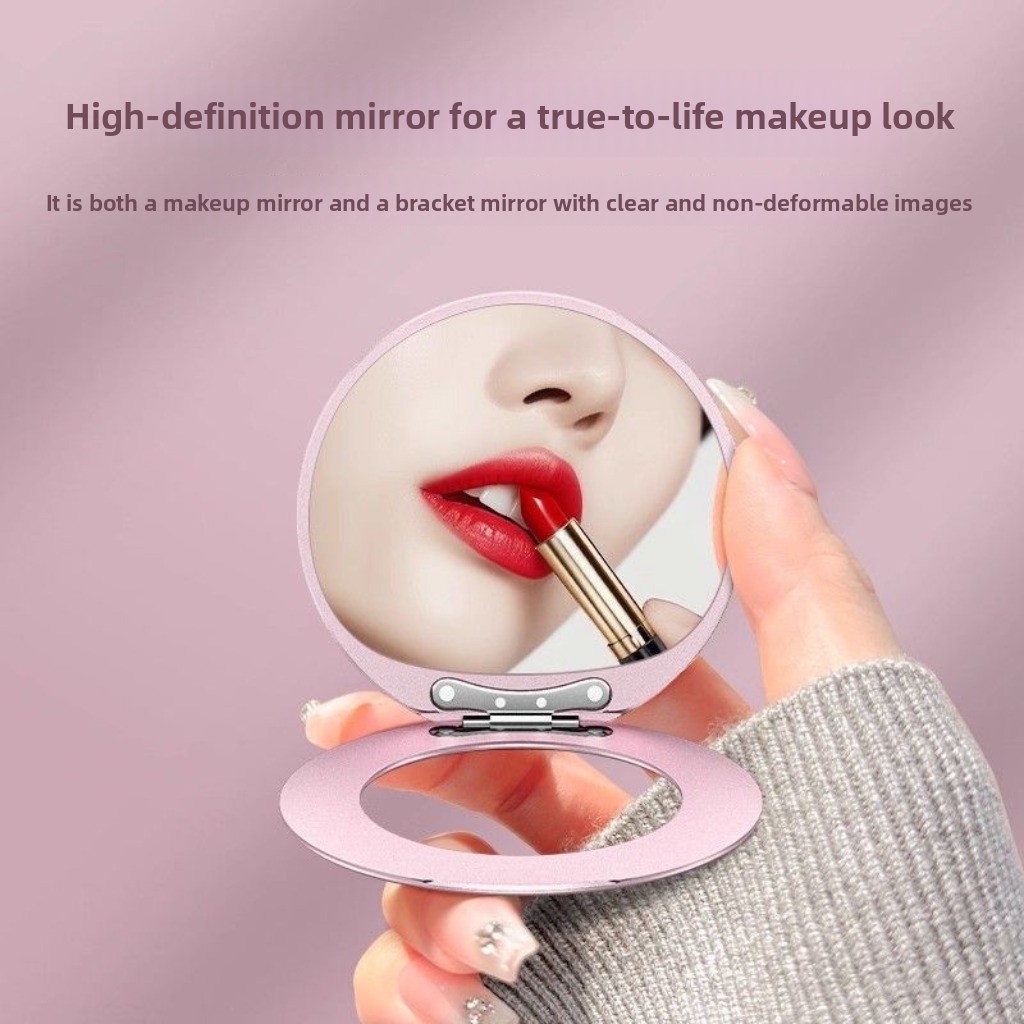 Small Cosmetic Makeup Mirror M - Travel Accessories Apple recension och pris