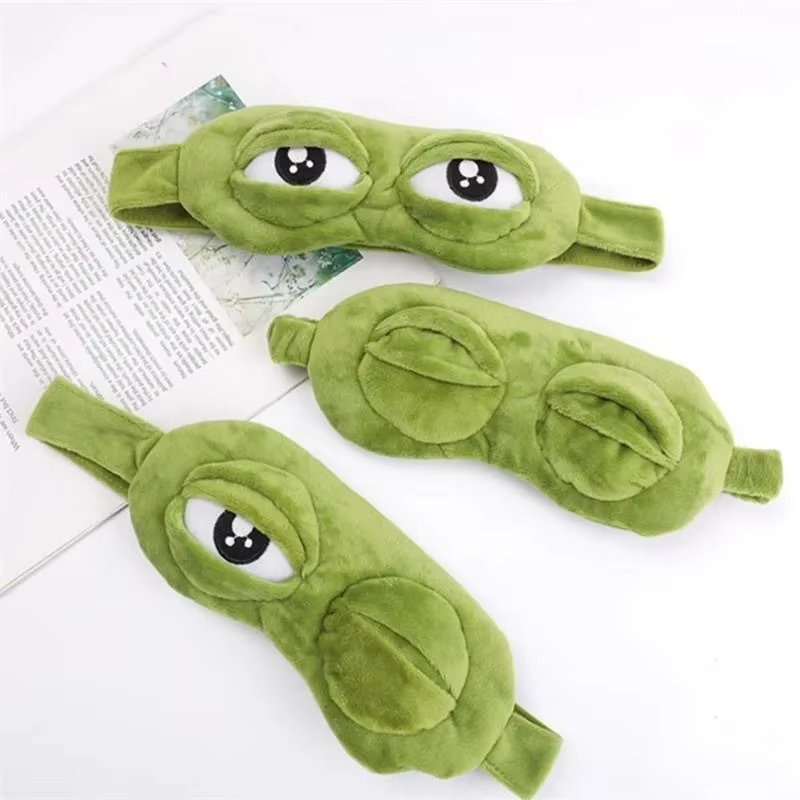 Frog Shaped Eye Mask Party Gam - Travel Accessories Aesthetic recension och pris