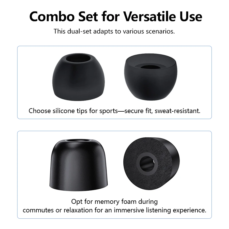 KBEAR FT01 Silicone + Memory F - Earplug Set Foam recension och pris