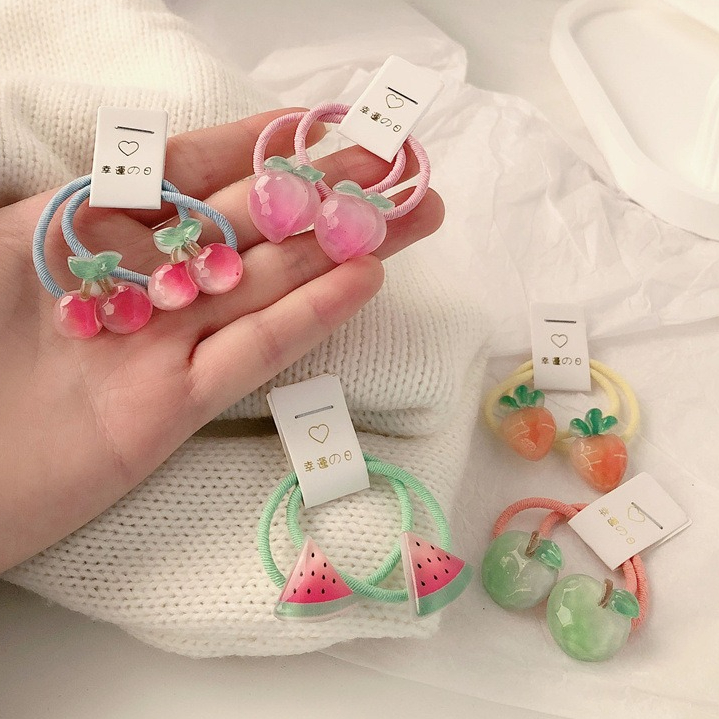 Kids Carrot Hair Ties 5 Pair N - Travel Accessories With Kids recension och pris