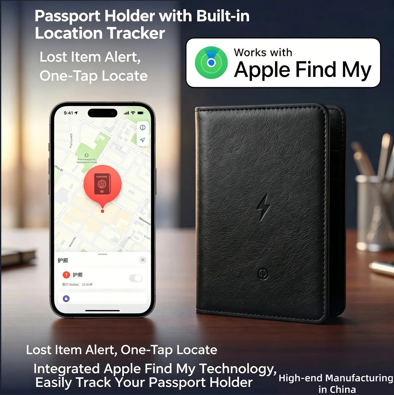 Smart Passport Cover Card Hold - Travel Accessories Apple recension och pris