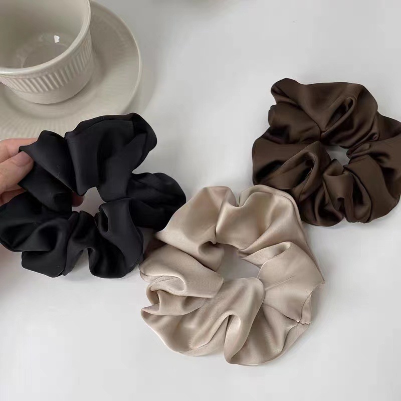 3Pcs Luxury Satin Hair Scrunch - Travel Accessories Aesthetic recension och pris