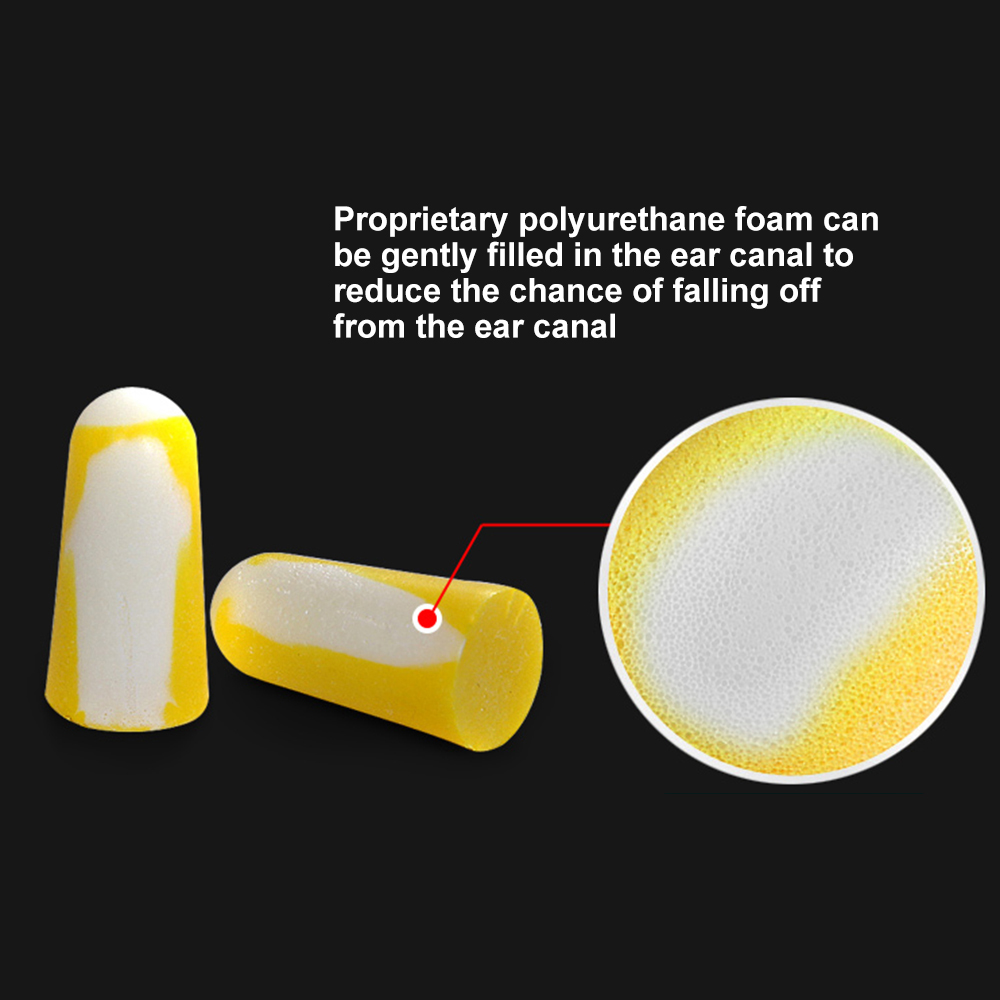 Tcare 10Pair/Set Ultra Soft Fo - Earplug Set Foam recension och pris