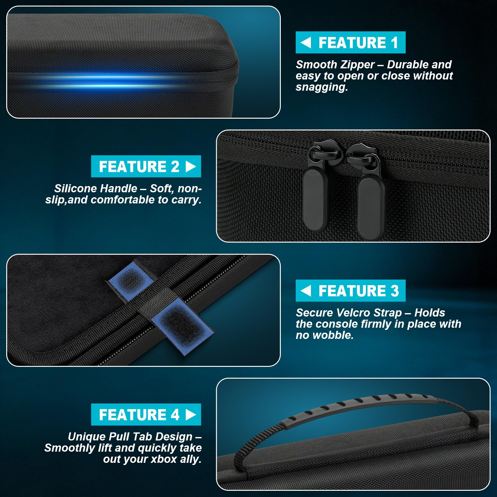 Large Capacity Carrying Case f - Xbox Travel Accessories recension och pris