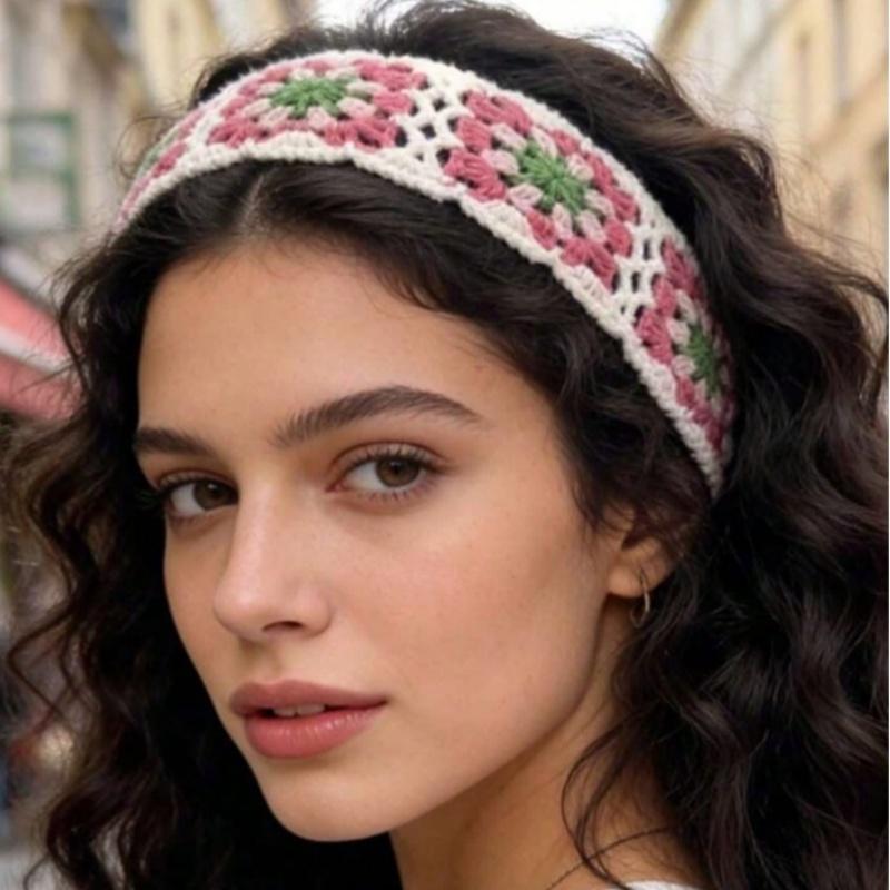 Knitted Flower Headband Colorf - Travel Accessories Hawaii recension och pris
