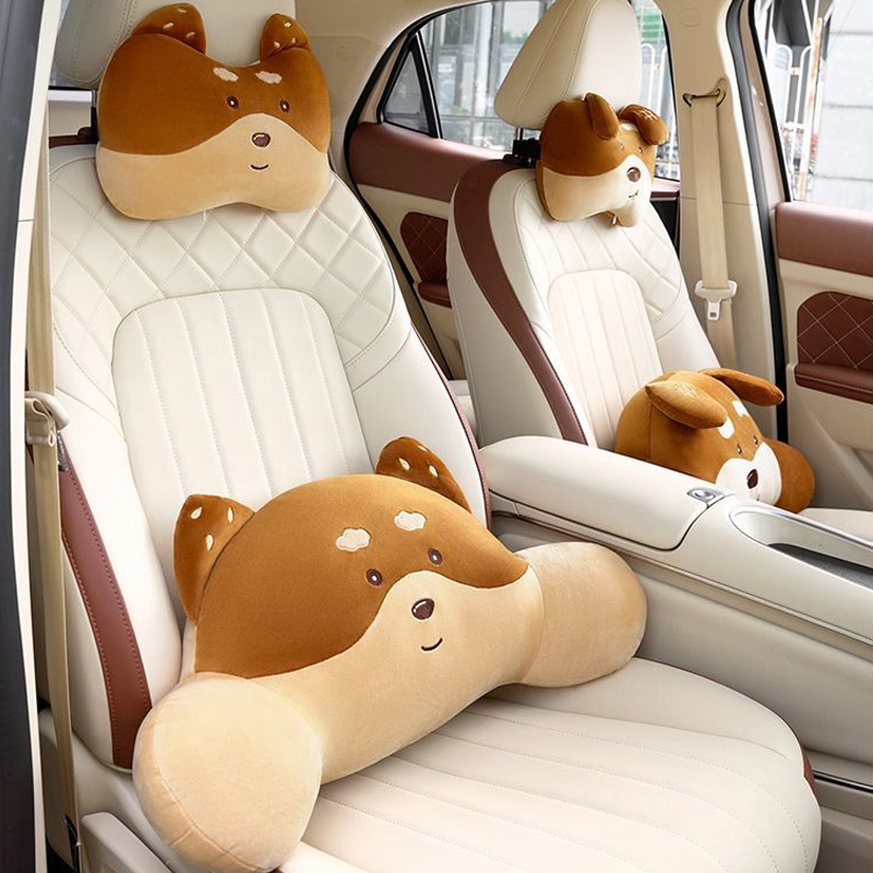 Cartoon Panda Car Seat Headres - Travel Accessories With Kids recension och pris