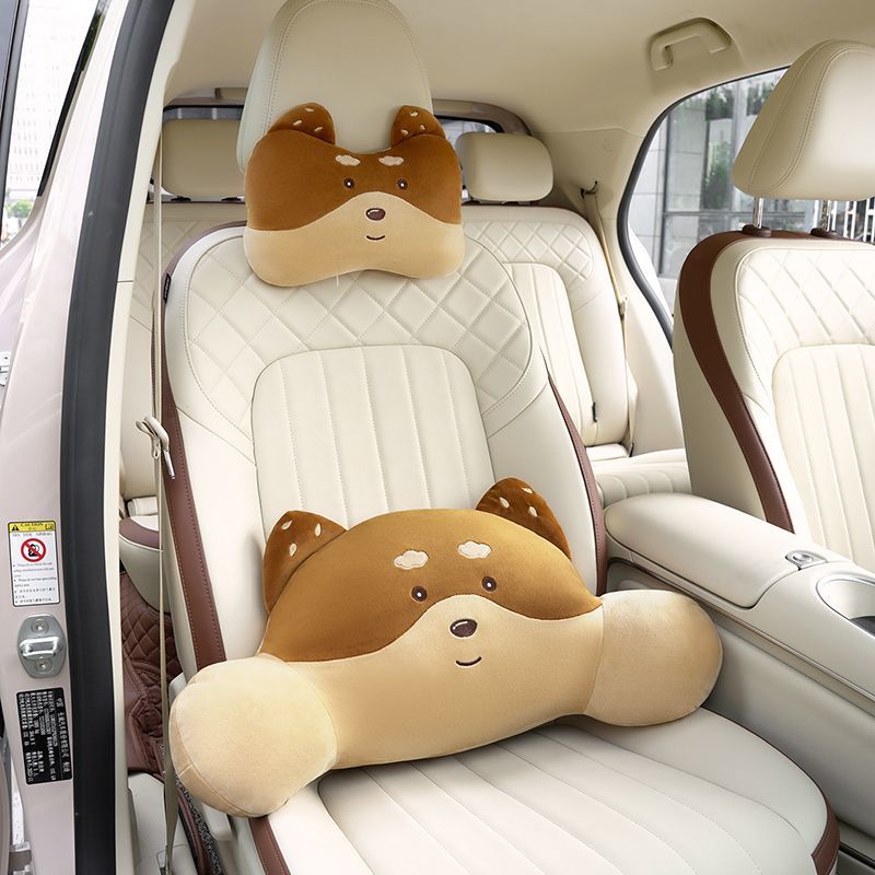 Cartoon Panda Car Seat Headres - Travel Accessories With Kids recension och pris