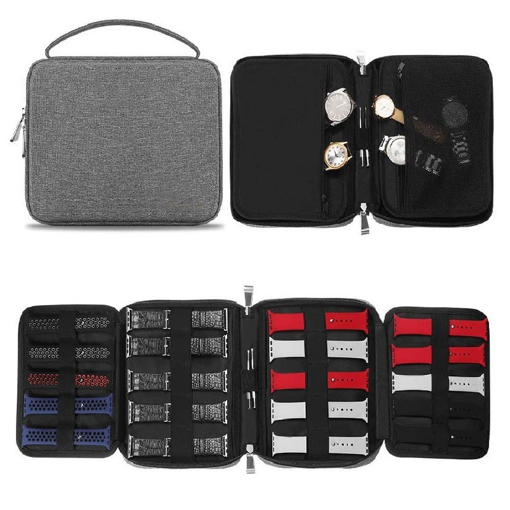 Watch Band Storage Bag Hold 20 - Travel Accessories Apple recension och pris