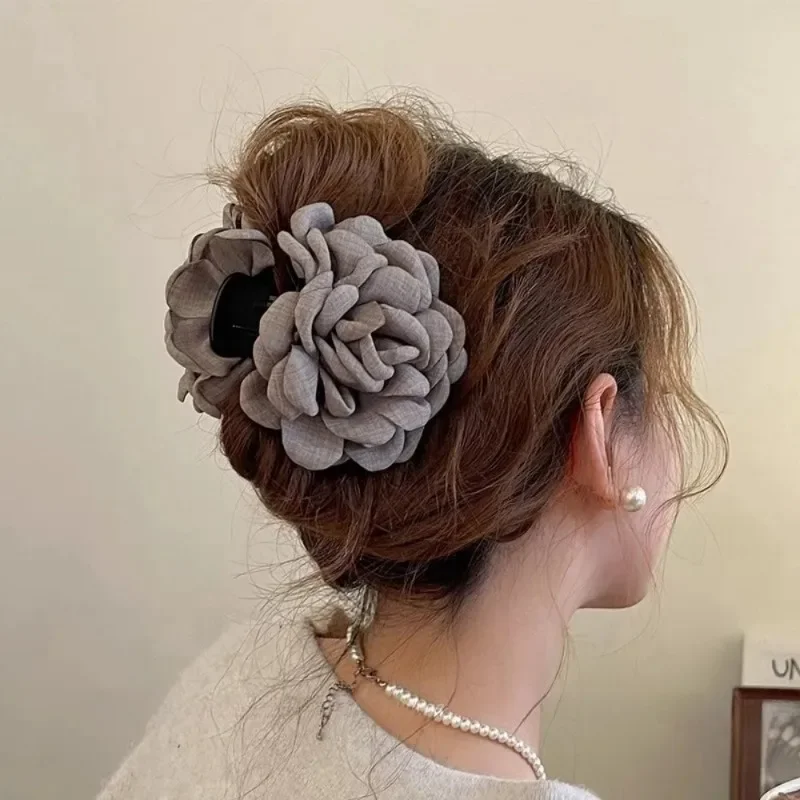 French Fabric Rose Flower Hair - Travel Accessories Aesthetic recension och pris