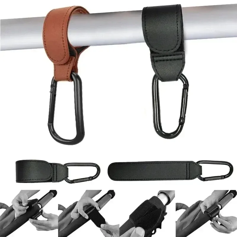 Baby Stroller Hook Fashion PU  - Travel Accessories For 1 Year Old recension och pris
