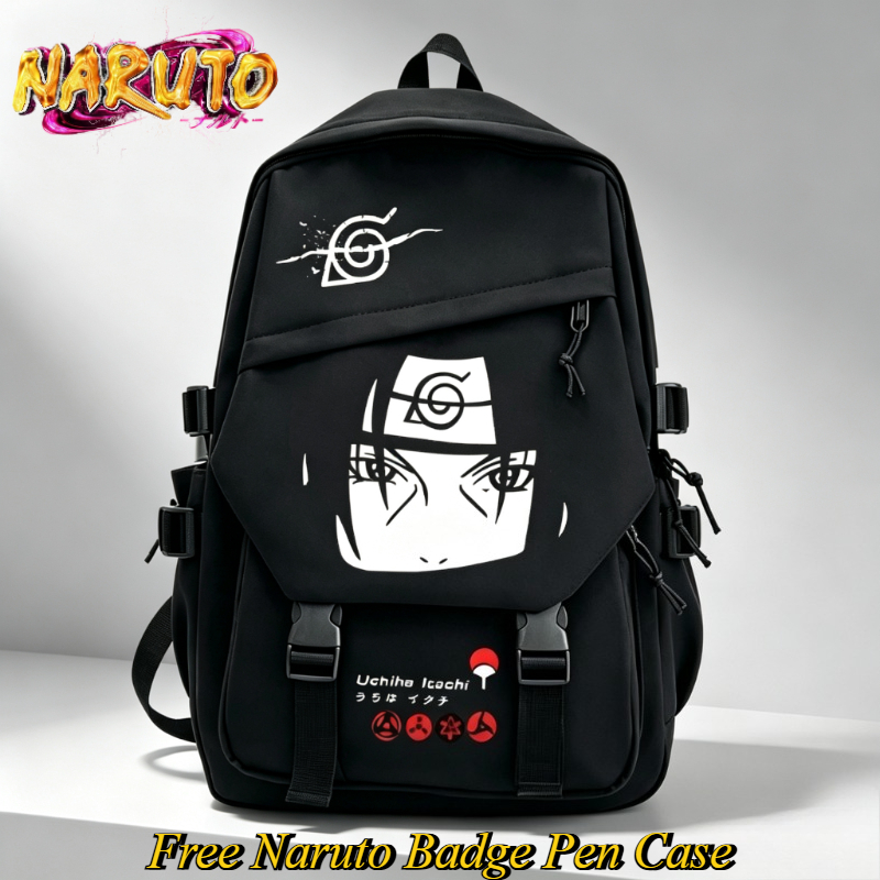 NARUTO Cartoon Backpack Two-di - Travel Accessories In Bulk recension och pris