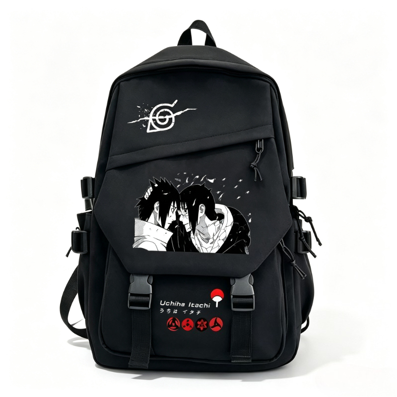 NARUTO Cartoon Backpack Two-di - Travel Accessories In Bulk recension och pris