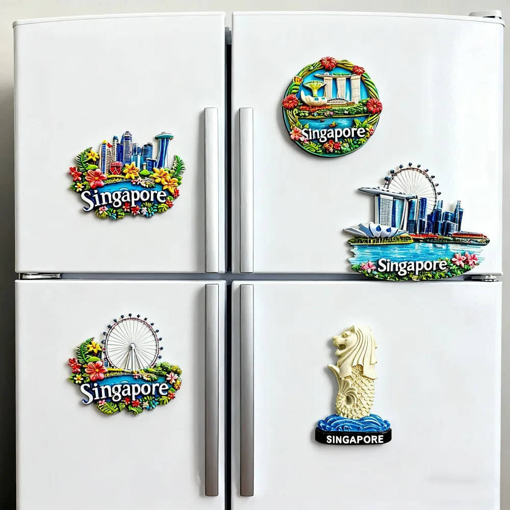 1PC Singapore Fridge Magnets,  - Travel Accessories Singapore recension och pris